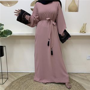 Abaya Mais O Tamanho Dubai venda por atacado-Roupas étnicas Md Abaya Dubai Turquia Moda Moda vestido elegante vestidos de noite islâmico para as mulheres Eid Mubarak Plus Size Boubou