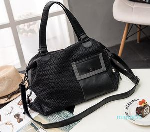 Style High Quality Superior Spring bag summer retro soft face diamond-studded handbags Europe and the United States simple