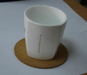 Naturlig kork-dalbana värmebeständig kopp matta kaffe te dricka placemat porslin kök dekoration
