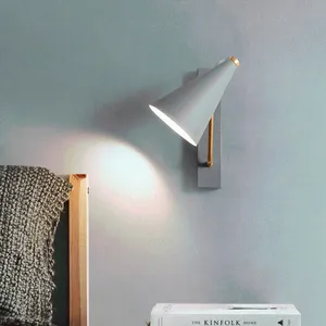 Wandlampenstecker in Lichter Innenkorridor Gang LED Hintergrund moderne minimalistische kreative Schlafzimmer Nachtleuchte