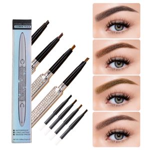 Wholesale Eyebrow Pencil Make Up Tools Color Tattoo Pen Paint Makeup Eyebrows Waterproof Cosmetic Eye brow Liner