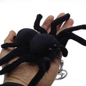 Tricky Spider Charm-Schlüsselanhänger, Tier-Schlüsselanhänger für Freunde, Kinder, Weihnachten, Abschlussfeier, Geburtstagsgeschenk für Spinnenliebhaber G1019