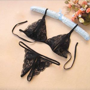 massaggiatore giocattolo del sesso Lingerie sexy da donna Biancheria intima erotica calda con apertura sul cavallo Baby Doll Abbigliamento esotico Babydoll Reggiseno T Pantaloni Set RFWK SYBS