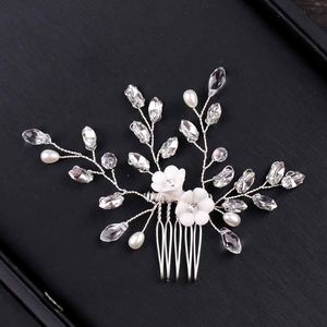 Hair Clips & Barrettes Accessories Bride Comb Wedding Women Jewelry Headpieces Pearl Bead Handmade Ml