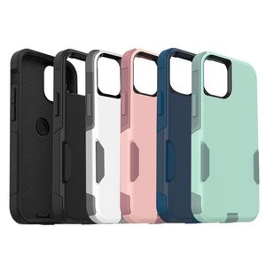 Commuter 2 in 1 Shockproof Phone Cases for iPhone 15 14 13 12 11 Pro Max Mini XR XS X 8 7 Plus