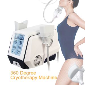 Portable Cryotherapy Slimming Machine Six Treatment Hands Double Chin Removal Cool Tech Sculpting Salon Home Use Body Shape Equipment For Fat Remove