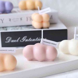 Little Baiyun Aromatherapy Candle Cute Cloud Shaped Plant Soy Wax Home Decoration Proposal Props Accompanying Gifts