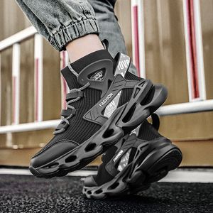 2021 Mężczyźni Buty do biegania Czarny Żółty Biały Moda Męskie Trenerzy Oddychające Sporty Sneakers Rozmiar 39-46 ET