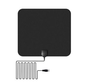 50 mil Indoor Cyfrowy antena HDTV z ATSC DVB T2 Antena dla TV 1080p Łatwa instalacja Wysokiej recepcji Amplified Antennas Antenne TV Satelita