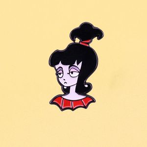 Pins, Broşlar Güzel Kız Emaye Pimleri Ve Komik Metal Karikatür Broş Erkekler Kadınlar Moda Takı Hediyeler Anime Film Roman Şapka Yaka Rozetleri