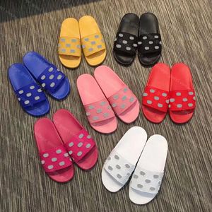 2021 Men women Rubber Slide Luxury Designer sandals Slides High Quality sandal Causal Non-Slip Huaraches sneakers Flip Flops Slippers