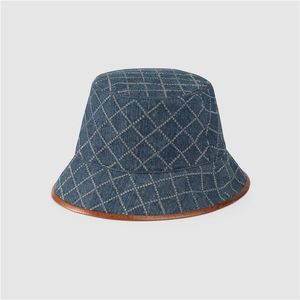 Fashion Design Lettera cowboy Cappello da pescatore per cappelli pieghevoli da uomo e da donna Nero Fisherman Beach Visiera parasole cappelli a tesa larga Cappello pieghevole da donna