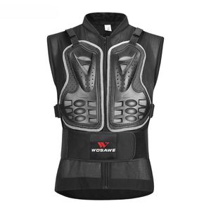 Motorcykel Armor Authentic Sports Protector Vest Body Motocross Guard Brace Skyddsutrustning Bröst Skidskydd