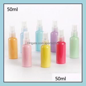 Flaskor Packing Office School Business Industrialaron 50 /100 ml Travel Toner Cosmetic Hand Sanitizer Desinfectant Refill Spray Bottle LX1