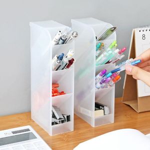 Wholesale Creative organizer Drawer Desk Sundries Storage Boxes Desktop Makeup Cosmetic Tools Stationery Pen Pencil Holder