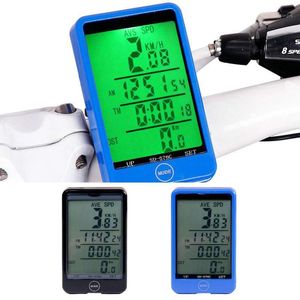 Wholesale digital odometer bike for sale - Group buy Bike Computers Waterproof Bicycle Computer Wireless And Wired MTB Cycling Odometer Stopwatch Speedometer Watch LED Digital Rate Touch