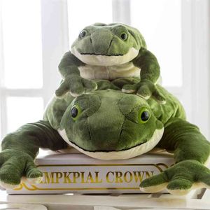 Kawaii Frog Stuffed Soft Plush Toy Animal Doll for Kids Baby 210728