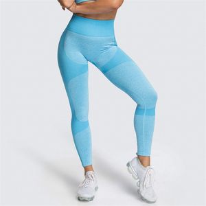 DHL Nave Pantaloni da yoga Donna Leggings da palestra Donna Sexy Vita alta Collant da allenamento Abbigliamento da jogging Leggings senza cuciture Pantalone sportivo per fitness YJ002-1