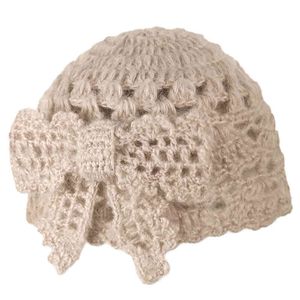 Retro Winter Custom Slouchy Beanie Crochet Hook Hat Wholale Cap Custome Ręcznie Dzianiny Dopasowane Czapki Boże Narodzenie Prezent Chemo Kapelusz