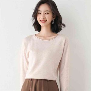 Winter Clothes Women Pullover Sweater O-neck Stylish Knitted Long-Sleeves Short Elegant Jumper fashion Ladies Jacket 210914