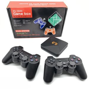 4K HDTV XS 5600 Retro TV Box spelkonsol för PS1 / PSP / SFC / Neo / Arcade / GBA / N64 Video Gaming med klassiska 5600-i 3D-spel