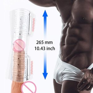 Wibratory dorosłych płci zabawka dla mężczyzn penis masażer z czapki mężczyzna masturbator gejów para wibrator mężczyzna produkt podwójny stroker
