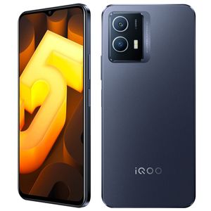 Original Vivo IQOO U5 5G Mobile Phone 8GB RAM 128GB ROM Octa Core Snapdragon 695 Android 6.58" 120Hz Full Screen 50MP 5000mAh Fingerprint ID Face Wake Smart Cellphone