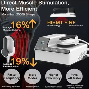 Slimming Single Hand Tesla Mini RF Hiemt Body Sculpt Máquina Músculo Pacemaker Força Magnética Força Corporal Aprimoramento Fino Peso Redução Instrumento