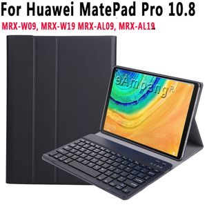 Huawei MatePad Pro 10.8 MRX-W09 MRX-W19 MRX-AL09 MRX-AL 케이스 키보드 용 블루투스 키보드 케이스 Huawei MatePad Pro Cover