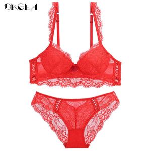 Nxy Sexy Set Sexy Bras Grosso Underwear Set Mulheres Brassiere Bordado Preto Brand Push-Up Bra Calcinha Lace Lingerie 3/4 Cup Reunir 1128