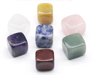 Wyprzedaż party dekoracji 7 szt. Zestaw Chakra Stones Healing Crystals Natural Tuckbled Polerowane Reiki Zestawy Gemstone do medytacji jogi Witchcraft Terapia równoważenia