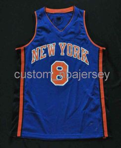 LATRELL SPREWELL SWINGMAN JERSEY BLAU, genäht, individuelle Nummer, Name, XS-6XL