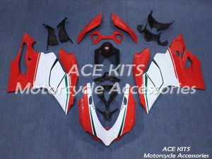 ACE KIT 100% ABS carenatura Carene moto per DUCATI 899 1199 2012 2013 2014 orecchie Una varietà di colori NO.1606