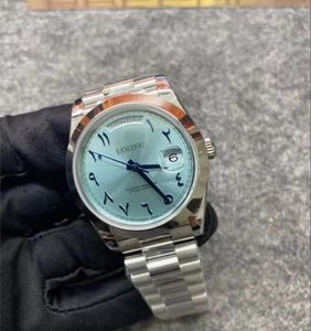 BP Factory Version Watch 2813 Движение V2 синий циферблат 228206 серебряный устричный устриц из нержавеющей стали Strapp Sapphire 40 мМ погружения мужские часы