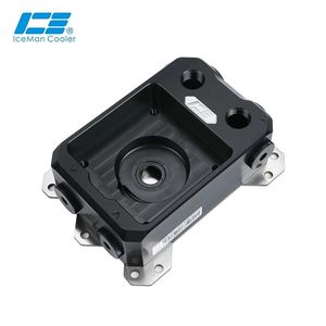 Fans Coolings IceManCooler Server U U ITX Mini Computer Case Water Cooling Reservoir Water Tank Support Integrated DDC Pump ICE PRS DC