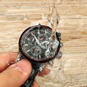 2022New Nibosi Männliche Uhr 2019 Militär Chronograph Uhr Luxus Uhr Männer Blau wasserdichte Quarzgelenkwache Relogio Maskulino