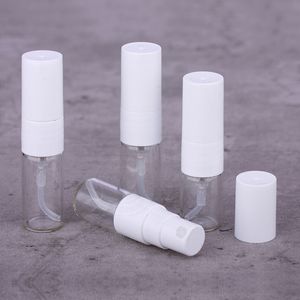 Bottiglia di spruzzo del campione da 1 ml da 2ml per contenitore di atomizzatore di profumo di vetro portatile regalo