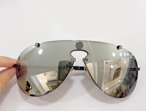 Occhiali da sole sportivi di maschera di grandi dimensioni per uomini donne gafa de solf fashion senza bordo occhiali da sole sfumature di protezione Uv400 Eyewear con scatola