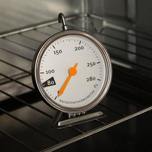 Оптовая кухня Электрическая печь термометр из нержавеющей стали Термометр для выпечки из нержавеющей стали Специальные инструменты для выпечки 50-280 ° C