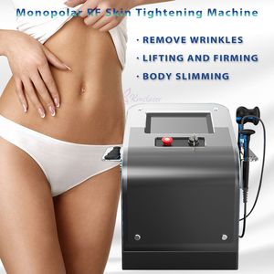 Portable Monopolar Radio Frequency Machine Body Slimming Face Tightening Anti Wrinkle RF Equipment