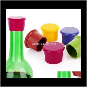 Tools Barware Kitchen, Dining Bar Home & Gardensile Stoppers Leak Sealers For Red Wine And Beer Bottle Cap Kitchen Champagne Closures 5 Color