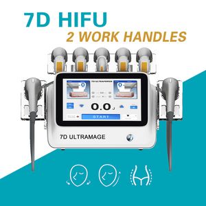 Professional 7D Hifu Machine Anti-aging 30000 shots Other Beauty Equipment Anti-wrinkle Eye Neck Face Lifting Skin Tightening Body Slimming Weight loss Salon use