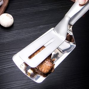 Kitchen BBQ Bread Utensil Set Barbecue Tong Fried Steak Shovel Fried Fish Shovel Clamp Kitchen Bread Clamp Stainless Steel