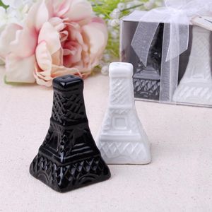 2021 Newest Kitchen tools Festive & Party Supplies Eiffel Tower Design Salt and Pepper Shakers Wedding Favors