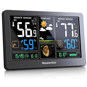 entor Professional Wireless Weather Station Indoor Outdoor Digital Thermometer Hygrometer Wifi Monitor With Forecast Alert 210719