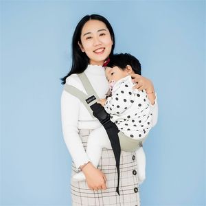 Baby Sling Envoltório Frente Pacote Multifuncional Sleeping Strap Criança Baby Wrap Suspenders 211025