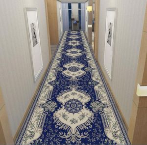 Tapijten Simple Gray Long Corridor Carpet El Home Office Trap Slaapkamer Keuken Decoratie Entring Mat