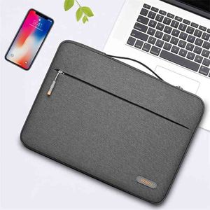 Waterproof Laptop Sleeve for Air 13 A2337 M1 Chip Simple Handle Bag Case Pro 13 A2338 210825