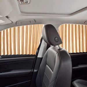 4PCS Zasłony instalacja magnetyczna samochodowa przednia szyba okienka zasłony boczne okno UV Ochrona 251T