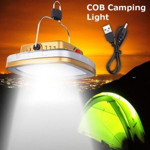 Emergency Lights Flasher Mobile Power Bank USB Port Camping Tält Ljus utomhus bärbar hänglampa 30 lysdioder Lykta